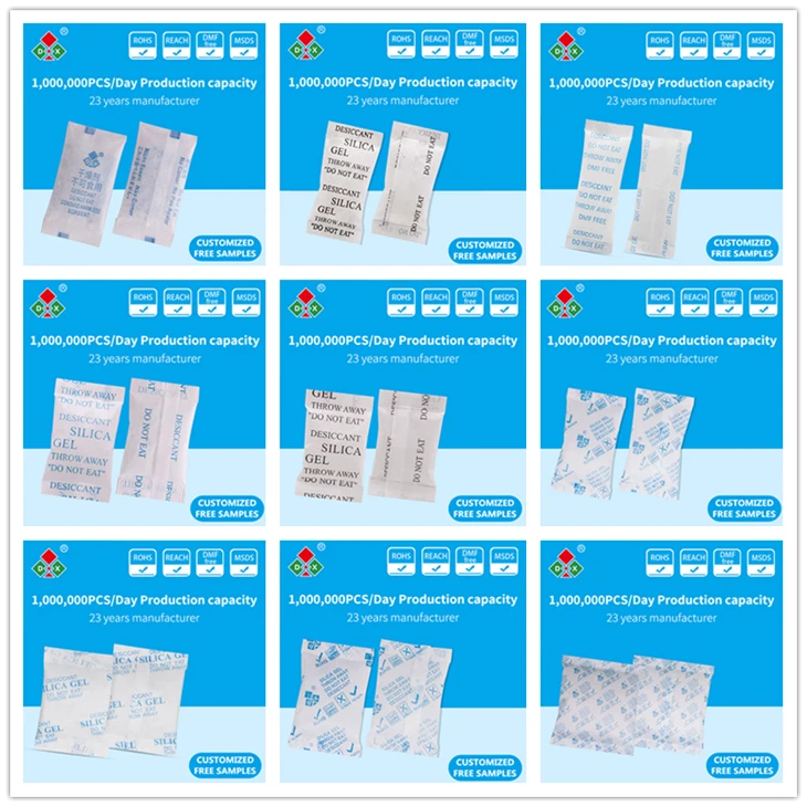 China silica gel desiccants for moisture absorption manufacturers