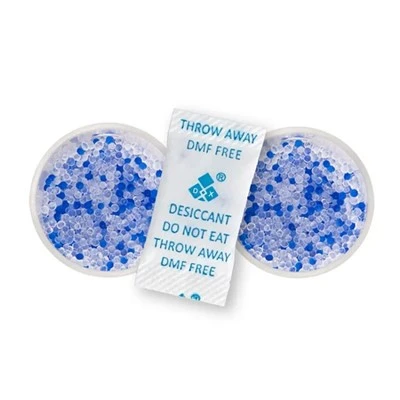 Manik -manik pengering gel biru